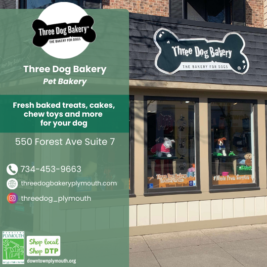 Three Dog Bakery Downtown Plymouth Michigan 48170