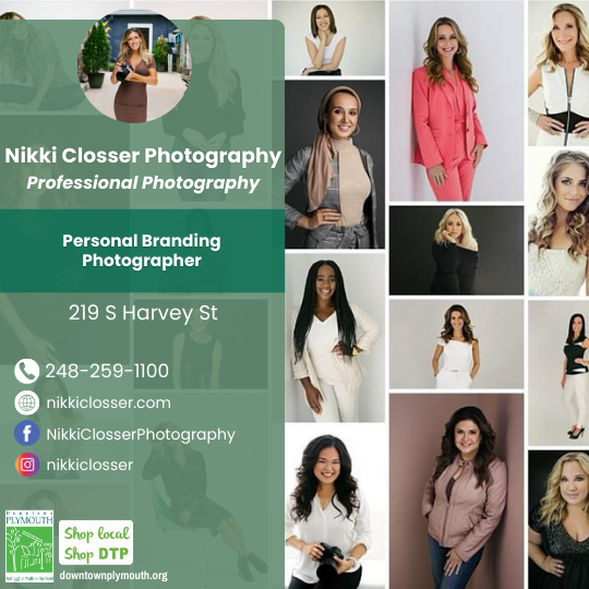 Nikki Closser Photography Downtown Plymouth Michigan 48170