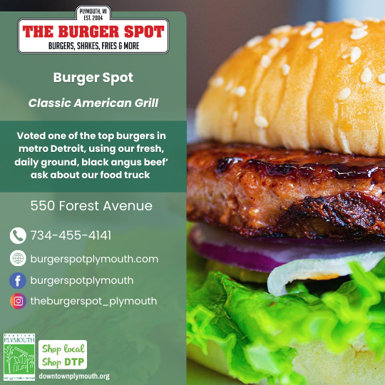 Burger Spot Downtown Plymouth 48170