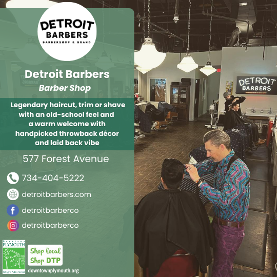 Detroit Barbers Downtown Plymouth MI 48170