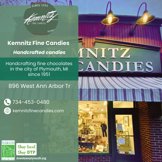 Kemnitz Find Candies Downtown Plymouth Michigan 48170